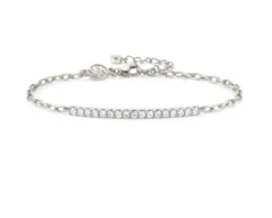 Bracciale lovelight argento con cubic zirconia bianchi Nomination