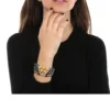 Bracciale nuance grigio ambra Antica murrina