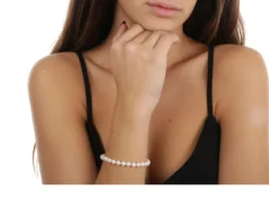 Bracciale oro 750‰ e perle akoya Selezione zanolli