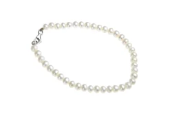 Bracciale oro 750‰ e perle bianche coltivate 24 mesi Selezione zanolli