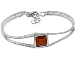 Bracciale petra argento e occhio di tigre Selezione zanolli