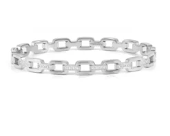 Bracciale pretty bangles acciaio catena con zirconi Nomination