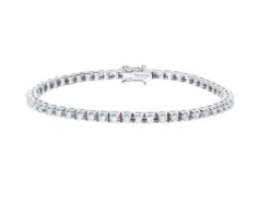 Bracciale tennis oro 750‰ e diamanti ct. 2.10 Davite & delucchi