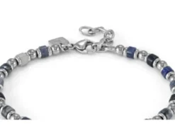 Bracciale uomo instinctstyle sea acciaio sodalite Nomination