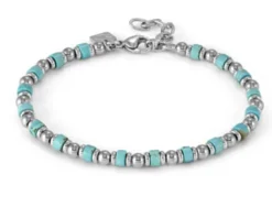 Bracciale uomo instinctstyle sea acciaio turchese Nomination