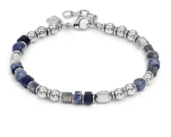 Bracciale uomo instinctstyle sea acciaio sodalite Nomination