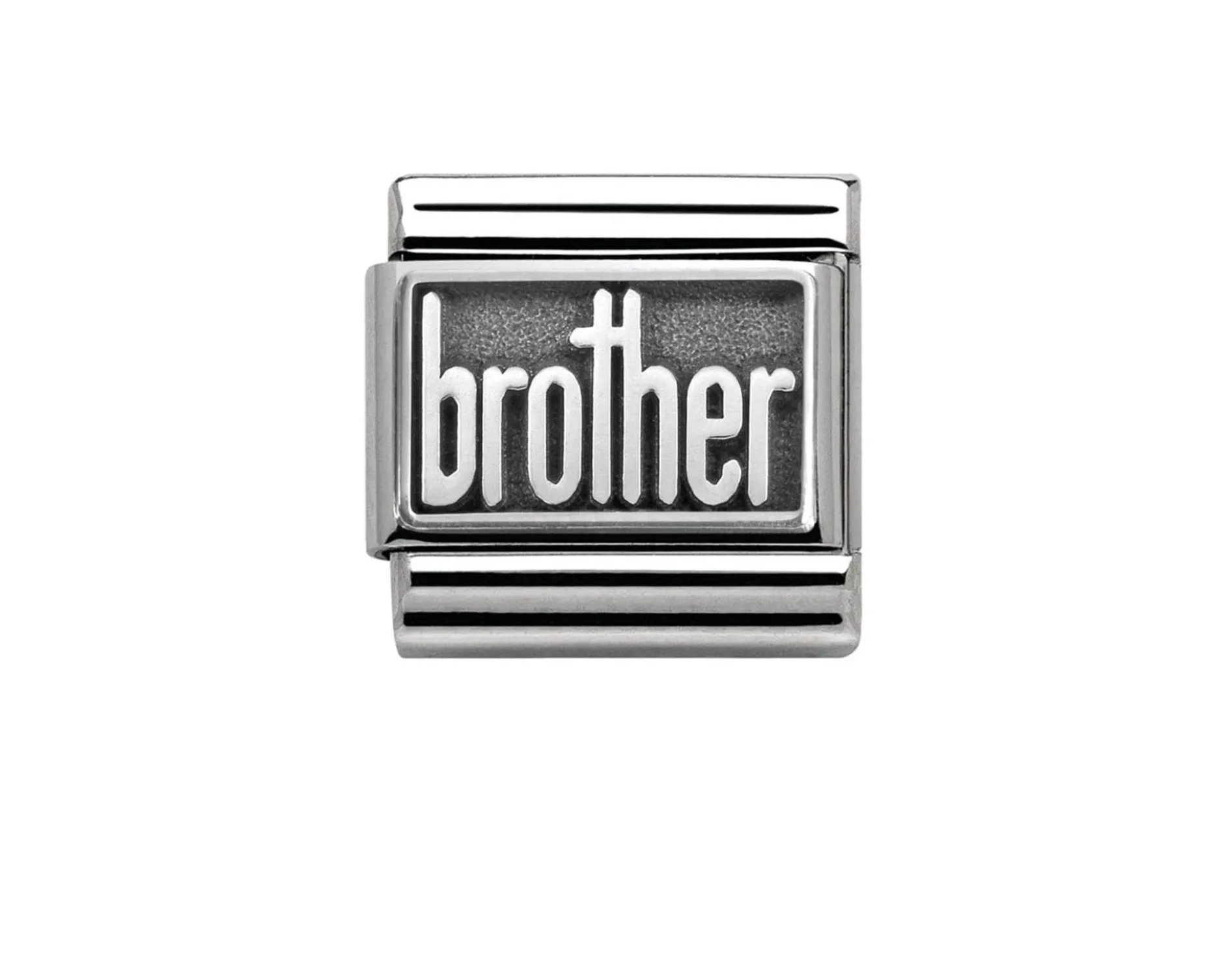 Brother composable acciaio e argento Nomination
