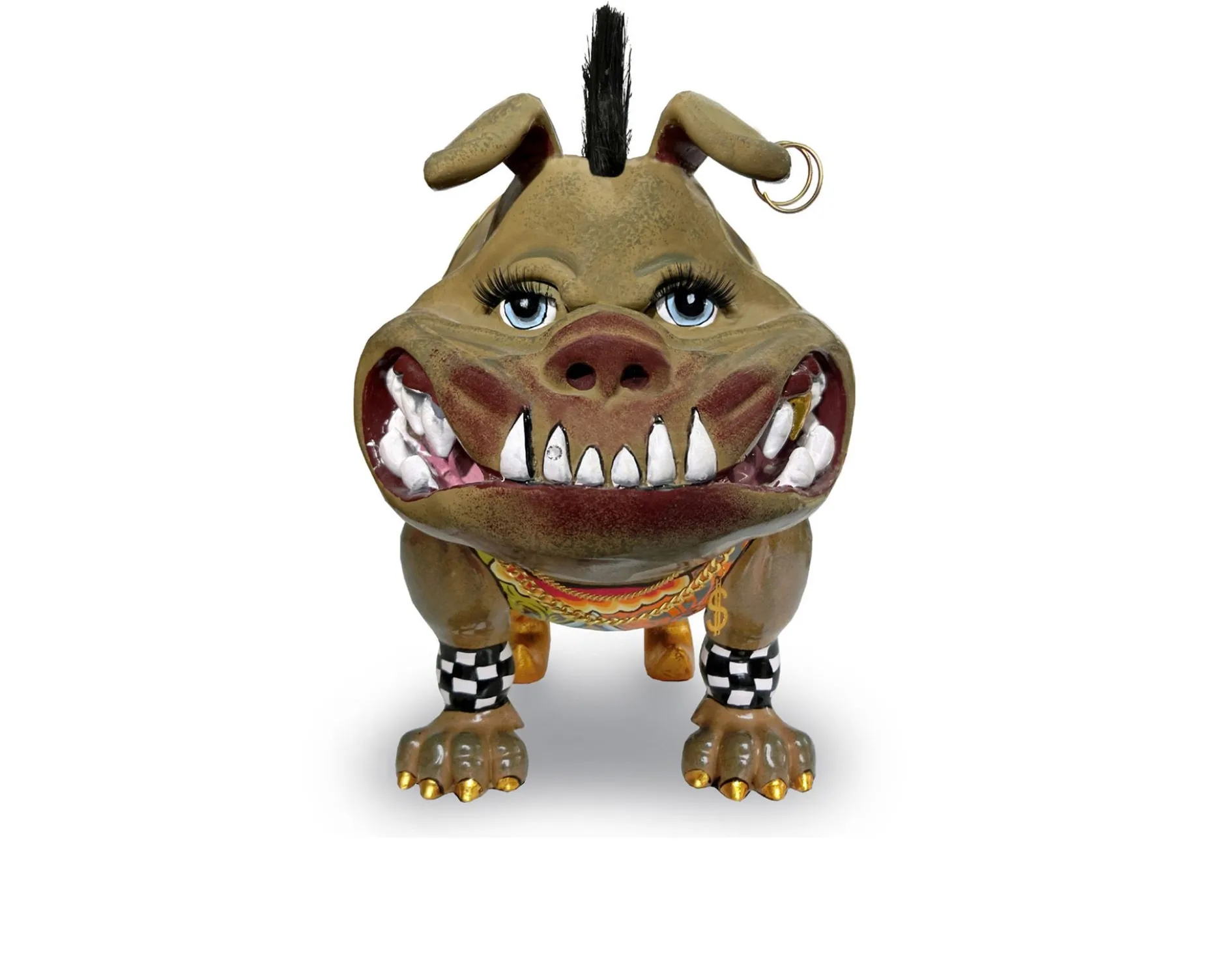 Bulldog dozer l dipinto a mano Tom's drag