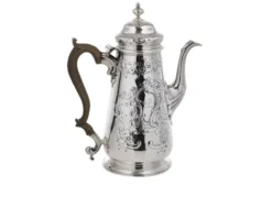 Caffettiera argento londra (gb) 1742-1743 Selezione zanolli