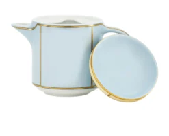 Caffettiera diva porcellana celeste Richard ginori