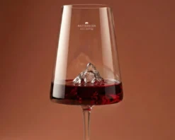 Calice vino topographic matterhorn Alaskan maker