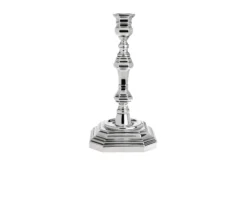 Candeliere argento ad una fiamma in stile inglese Selezione zanolli