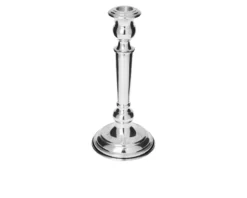 Candeliere argento monofiamma Selezione zanolli