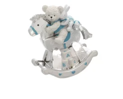 Carillon cavallo a dondolo celeste Selezione zanolli
