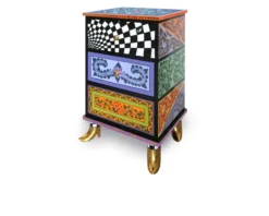 Cassettiera ancona blu tre cassetti Tom's drag