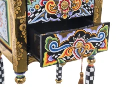 Cassettiera s versailles dipinta a mano Tom's drag