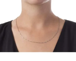 Catenina argento a maglia veneziana Selezione zanolli