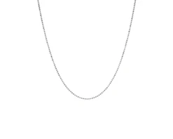 Catenina argento a palline diamantate Selezione zanolli