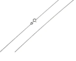 Catenina argento a palline diamantate Selezione zanolli