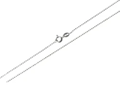 Catenina argento a palline diamantate Selezione zanolli