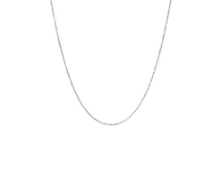 Catenina argento a palline diamantate Selezione zanolli