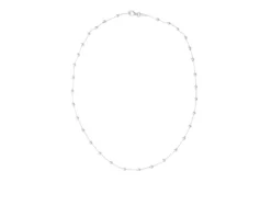 Catenina argento con palline alternate Selezione zanolli