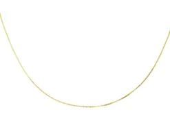 Catenina argento dorato a maglia veneziana Selezione zanolli