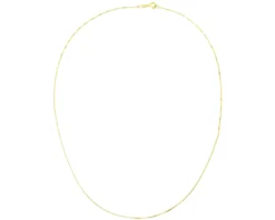 Catenina argento dorato a maglia veneziana Selezione zanolli