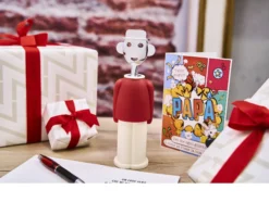 Cavatappi alessandro m rosso e bianco con zama cromata Alessi