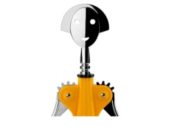 Cavatappi anna g giallo con zama cromata Alessi
