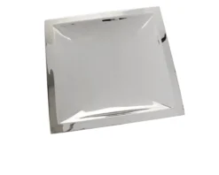 Centrotavola spigolo essentia argento quadro Selezione zanolli