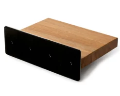 Ceppo coltelli magnetico black edge acciaio acacia Sambonet