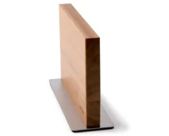 Ceppo coltelli magnetico black edge acciaio acacia Sambonet