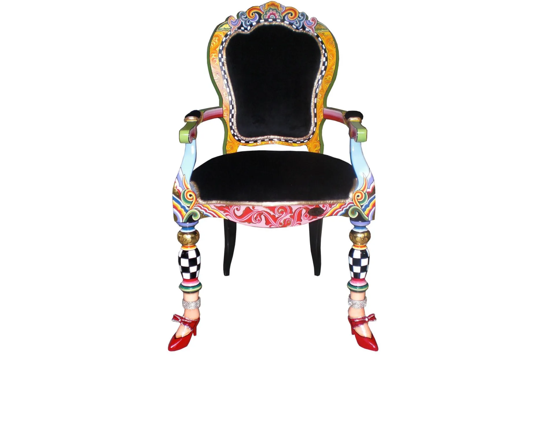 Chair versailles dipinta a mano Tom's drag