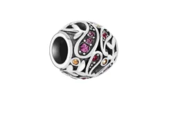 Charm ispirazioni argento tesoro di cachemire Chamilia