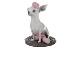 Chihuahua con marshmallows porcellana Lladro'
