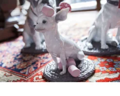 Chihuahua con marshmallows porcellana Lladro'