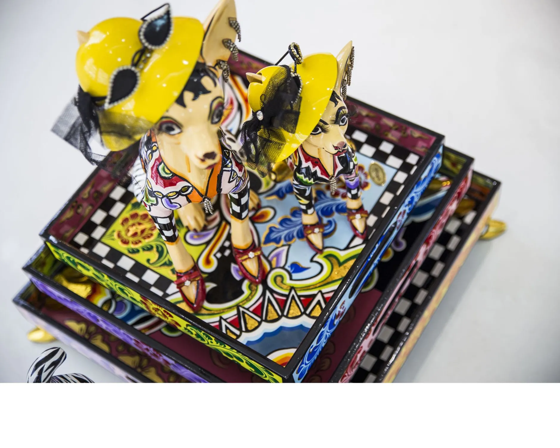 Chihuahua frida m dipinto a mano Tom's drag