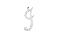 Ciondolo lettera i argento Selezione zanolli