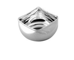 Ciotolina quadra silver plated Selezione zanolli