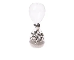 Clessidra albero della vita con sabbia argento e scatola regalo Selezione zanolli