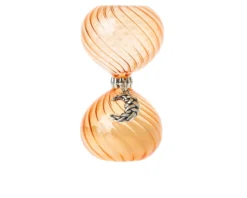 Clessidra arancio con ciondolo luna Selezione zanolli