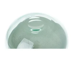 Clessidra vetro di murano verde rio e rosa cipria Venini
