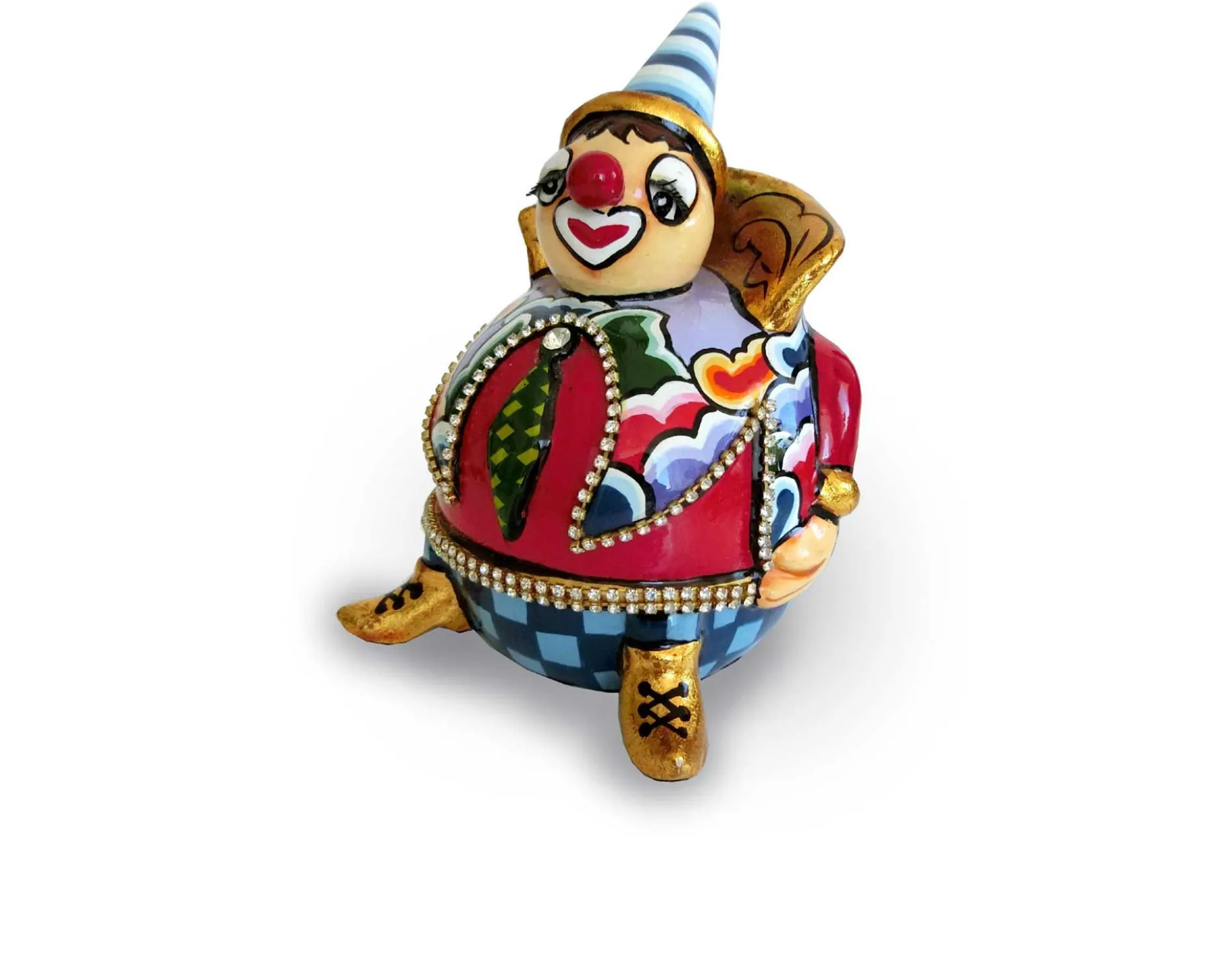 Clown alfredo s dipinto a mano Tom's drag