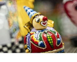 Clown alfredo s dipinto a mano Tom's drag