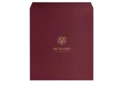 Cofanetto regalo rosso nobile decanter e bottiglia bordolese Dr. vranjes
