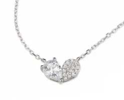 Collana argento con cubic zirconia Sovrani