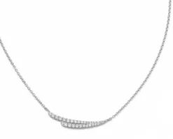Collana argento con cubic zirconia Sovrani