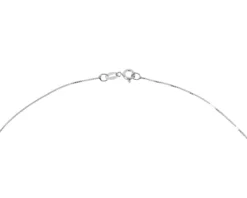 Collana argento con punto luce zircone bianco Selezione zanolli