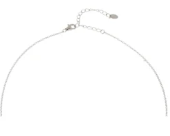 Collana argento con zirconi bianchi e verdi Selezione zanolli